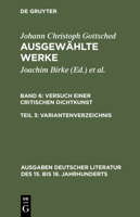 Variantenverzeichnis 3110044714 Book Cover