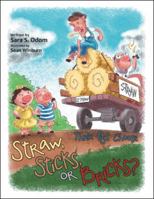 Straw, Sticks, or Bricks?: Three Pigs Choose 1480866458 Book Cover