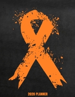 2020 Planner: Weekly Planner January - December 2020 Calendar Agenda Daily Schedule - Kidney Cancer And Leukemia Awareness Orange Ribbon Survivor 1674856938 Book Cover