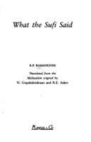 What the Sufi Said 8171676944 Book Cover