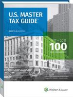 U.S. Master Tax Guide 0808043641 Book Cover