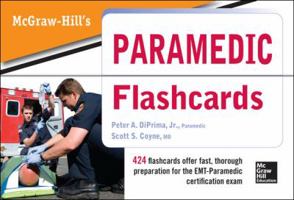 McGraw Hill's Paramedic Flashcards 0071794123 Book Cover