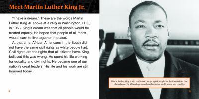 Meet Martin Luther King Jr. (Civil Rights Leaders) 1404242090 Book Cover