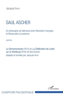 Saul Ascher (Ouverture Philosophique) (French Edition) 2343129479 Book Cover