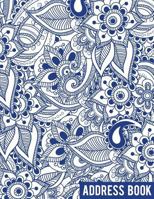 Address Book: Large Address Book - 108 Pages Alphabetical Address Book With Tabs (8.5x11) Over 300+ For Record Contact, Name, Address, Mobile, Birthday (Address Book Large Print) (Volume 6) 1717065767 Book Cover