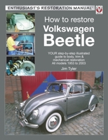 How to Restore Volkswagen Beetle: YOUR step-by-step illustrated guide to body, trim  mechanical restoration All models 1953 to 2003 1845849469 Book Cover