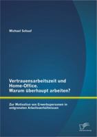 Vertrauensarbeitszeit und Home-Office. Warum überhaupt arbeiten? Zur Motivation von Erwerbspersonen in entgrenzten Arbeitsverhältnissen 3842896271 Book Cover