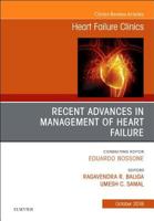 Recent Advances in Management of Heart Failure, an Issue of Heart Failure Clinics: Volume 14-4 0323641253 Book Cover