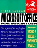 Microsoft Office for Macintosh: Word 6.0, Excel 5.0, Powerpoint 4.0, Mail 3.1 (Visual QuickStart Guide) 0201485990 Book Cover
