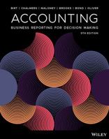 Accounting: Business Reporting for Decision Making, 9th Edition 1394333943 Book Cover