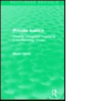 Private Justice Towards Integrated Theorising In The Sociology Of Law 1138911712 Book Cover
