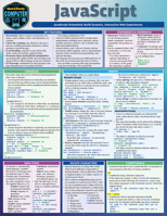 JavaScript: A Quickstudy Laminated Reference Guide 1423251083 Book Cover