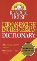 Random House German-English English-German Dictionary 034541439X Book Cover
