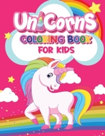 Unicorn Coloring Book For Kids: Ages 4-8 for Girls who Love Unicorns B08PLSZQ9F Book Cover