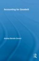 Accounting for Goodwill 0415451493 Book Cover