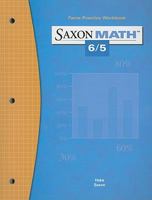 Saxon Math 6/5: Fact Practice Workbook 1591412838 Book Cover