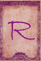 Letter R : Vintage Monogram Journal / Notebook, Initial Vintage Capital Letter Notebook For Writing And Keeping Notes: Blank lined journal diary notebook Size at 6 x 9 with 120 pages 1675040672 Book Cover