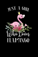 Just a Girl Who Loves Flamingo: Perfect Flamingo Lover Gift For Girl. Cute Notebook for Flamingo Lover. Gift it to your Sister, Daughter, Mother, Mom, Grandpa Who Loves Flamingo. 100 Pages Notebook 171092151X Book Cover
