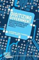 Digitizing Government: Understanding and Implementing New Digital Business Models 1137443626 Book Cover