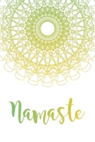 Namaste: Notebook oder Journal für Yogis, Meditation, Achtsamkeit (liniert) (German Edition) 1692269909 Book Cover