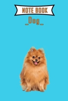 note book: dog B084DFZ6SP Book Cover