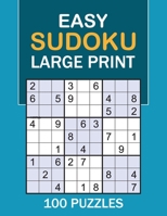 Easy Sudoku Large Print: Brain Sudoku for All Ages Kids, Tons of Challenge for Your Kids Brain! B093CHJ4CC Book Cover