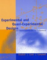 Experimental and Quasi-Experimental Designs for Generalized Causal Inference 0395615569 Book Cover