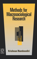 Methods for Macrosociological Research 0125133456 Book Cover