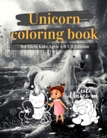 Unicorn Coloring Book For Girls Kids Ages 4-8 Us Edition: Coloring Book Unicorn Animal Cartoon For Boys Toddlers & Teens Or Adult Best Gifts For You With 100 Full Color Pages Vol 3 1651316635 Book Cover