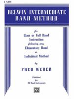 Belwin Intermediate Band Method: C Flute 076922203X Book Cover