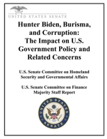 Hunter Biden, Burisma, and Corruption: The Impact on U.S. Government Policy and Related Concerns 1646793331 Book Cover