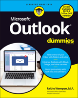 Outlook for Dummies, Office 2021 Edition 1119829119 Book Cover