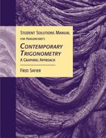 Student Solutions Manual for Hungerford's Contemporary Trigonometry: A Graphing Approach 0534466443 Book Cover