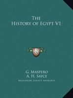 The History of Egypt V1 1162590920 Book Cover