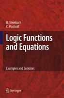 Logic Functions and Equations: Examples and Exercises 1402095945 Book Cover