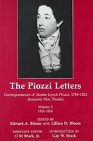 The Piozzi Letters: Correspondence of Hester Lynch Piozzi, 1784-1821, Vol. 1, 1784-1791 0874131154 Book Cover