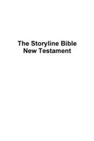 The Storyline Bible - New Testament 1105309290 Book Cover