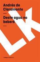Deste agua no bebere 8496428664 Book Cover