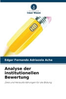 Analyse der institutionellen Bewertung (German Edition) 6208220130 Book Cover