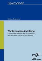 Wahlprognosen Im Internet 3836654415 Book Cover