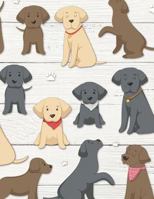 Puppy Stories: Composition Style Notebook, 8.5x11, 150 story pages 1719413290 Book Cover