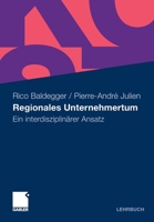 Regionales Unternehmertum: Ein Interdisziplinarer Ansatz 3834926302 Book Cover