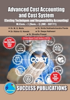 Costing Techniques and Responsibility Accounting, First Year, M.Com, Sem-I-English 8119180461 Book Cover