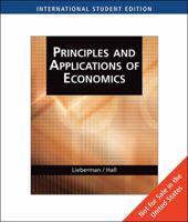 Principles and Applications of Economics 0324645198 Book Cover