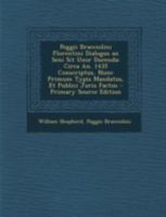 Poggii Bracciolini Florentini Dialogus an Seni Sit Uxor Ducenda: Circa An. 1435 Conscriptus, Nunc Primum Typis Mandatus, Et Publici Juris Factus 1017433208 Book Cover