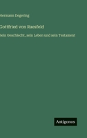 Gottfried von Raesfeld: Sein Geschlecht, sein Leben und sein Testament (German Edition) 3563412537 Book Cover