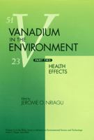 Health Effects, Part 2, Vanadium in the Environment 0471177768 Book Cover
