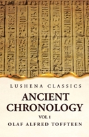 Ancient Chronology Volume 1 1176186868 Book Cover