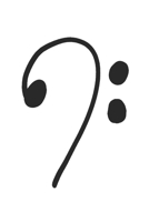 chiave Battiti cardiaci della chiave musicale: libro di musica, note, quaderno, blocco note, 120 pagine, libro regalo souvenir, adatto anche come deco 1651933545 Book Cover