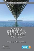 Applied Differential Equations: The Primary Course 1439851042 Book Cover